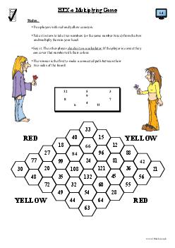 Hex-a Multiplying Game